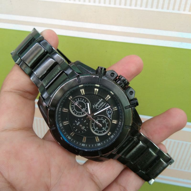 (TERJUAL) Arloji Jam Tangan AC Alexandre Christie 6226mc Original Preloved/Second/Bekas Murah Keren