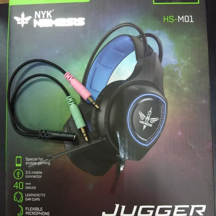 Nyk HS-M01 Jugger Headset Gaming For Smartphone