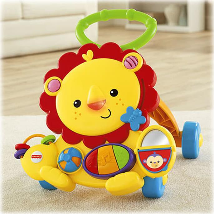 Fisher Price Baby Walker musical Lion