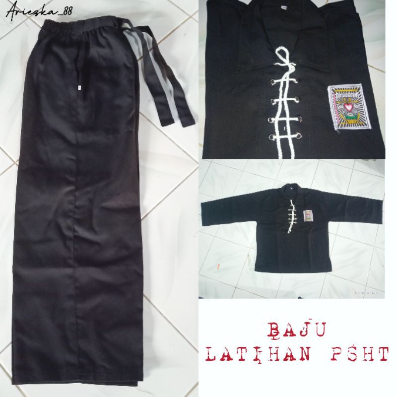 SERAGAM LATIHAN SISWA PSHT TALI | baju psht terate latihan