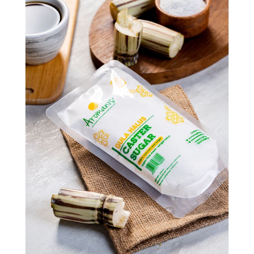 

Aromanis Caster Sugar 250 GR / Gula Castor / Fine Sugar