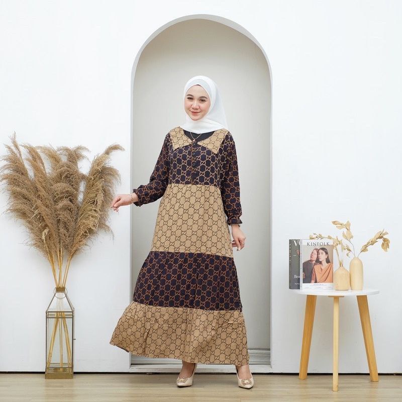 Saroja (010) Gamis Kekinian Gamis Guci