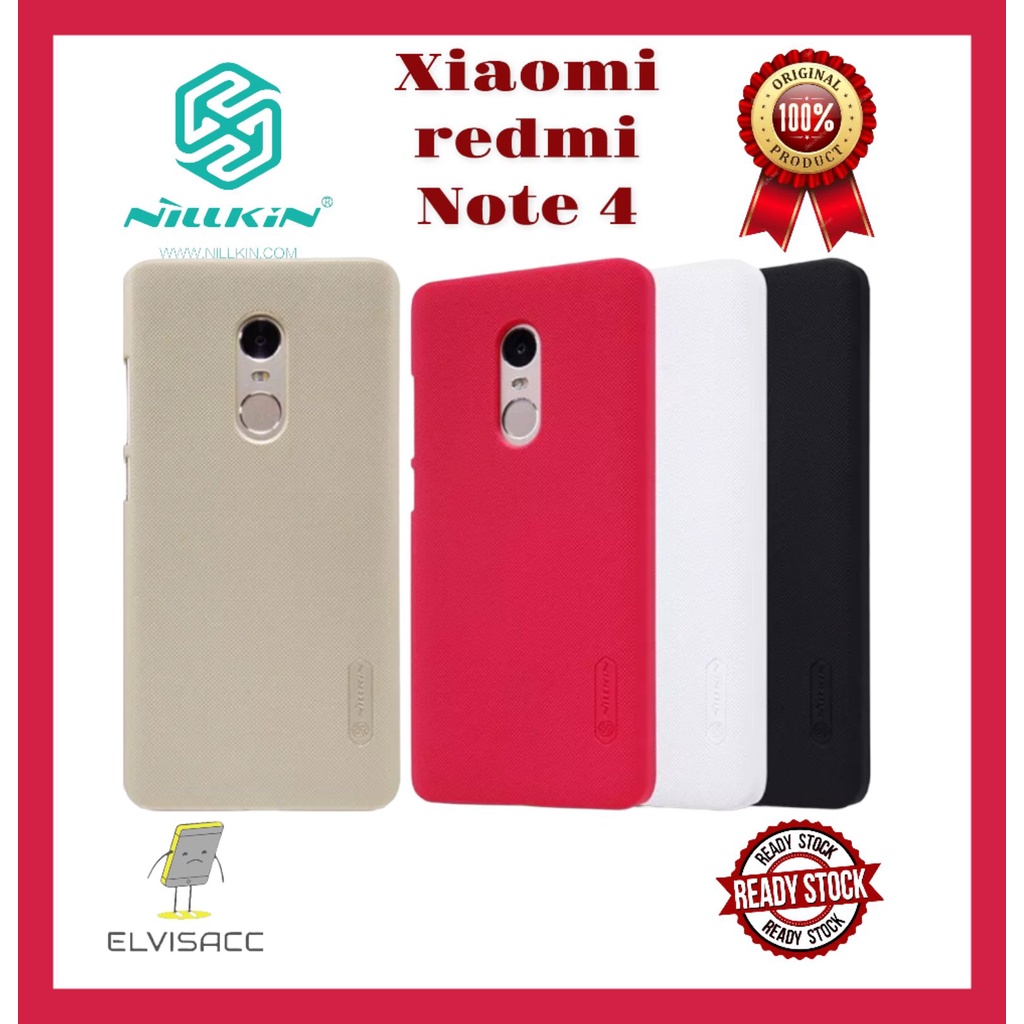 XIAOMI REDMI NOTE 4 NILLKIN HARDCASE FROSTED SHIELD ORIGINAL HARDCASE