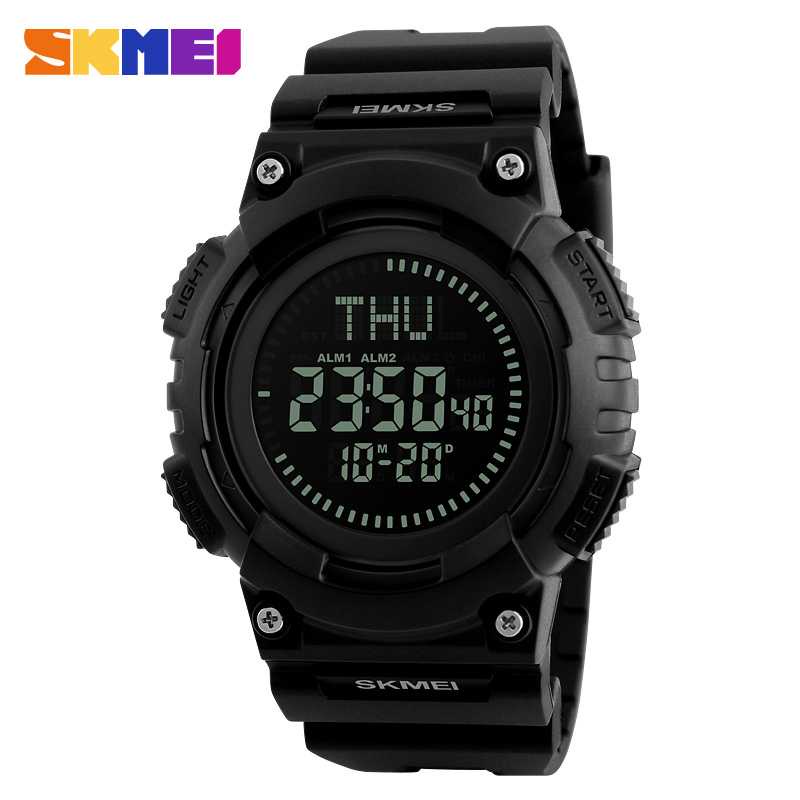 SKMEI Jam Tangan Digital Pria Dengan Kompas - 1259