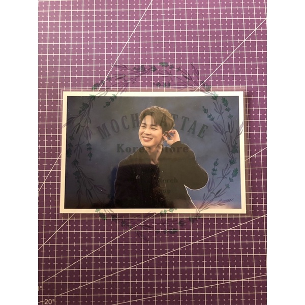 [READY STOCK] OFFICIAL POSTCARD JIMIN 5th MUSTER BLURAY 4x6 PHOTO