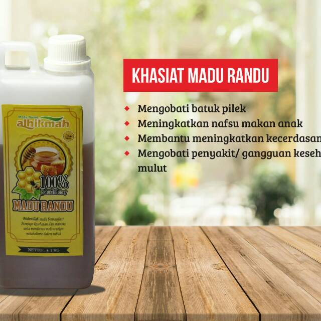 

Madu Bunga Randu ASLI & MURNI Al Hikmah 1kg