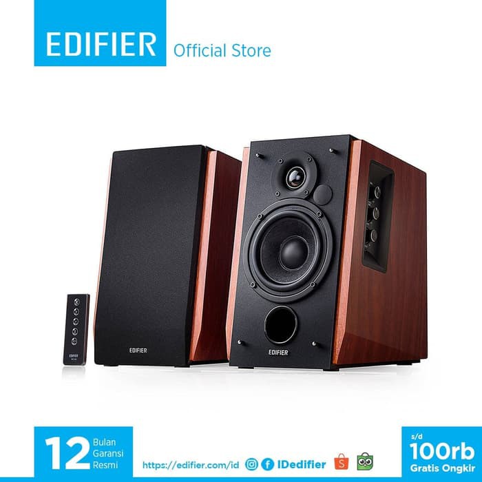Edifier R1700BT Bluetooth Bookshelf Speakers - 2.0
