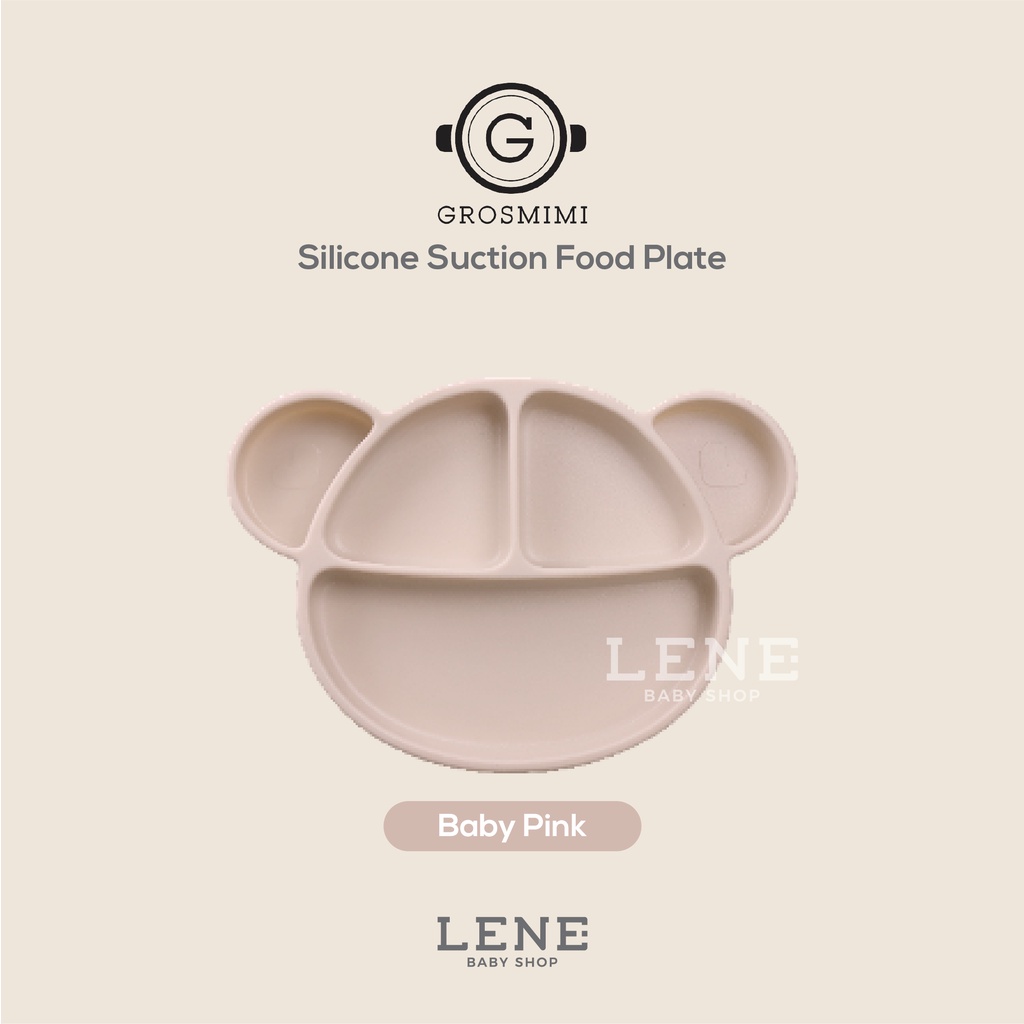 Grosmimi Silicone Suction Food Plate