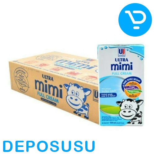 

Susu UHT Ultra 125ml & Mimi Kids (1karton isi 40pcs)