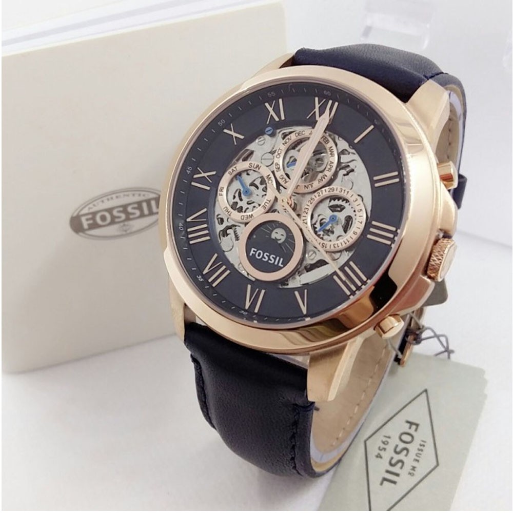 JAM TANGAN PRIA WANITA | RANTAI | KULIT | KARET | MURAH | PRIA SINGLE DAN GELANG [F0*SIL ME 3029]