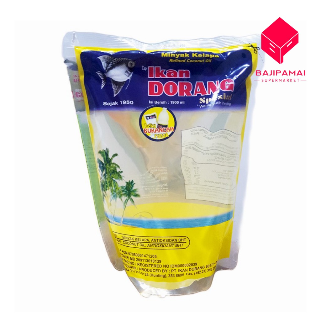 

Minyak Kelapa Ikan Dorang Spesial 1900ml