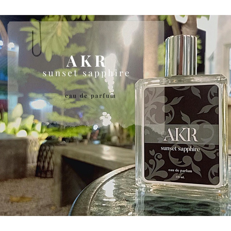 AKR EAU DE PARFUME || SUNSET SAPHIRE