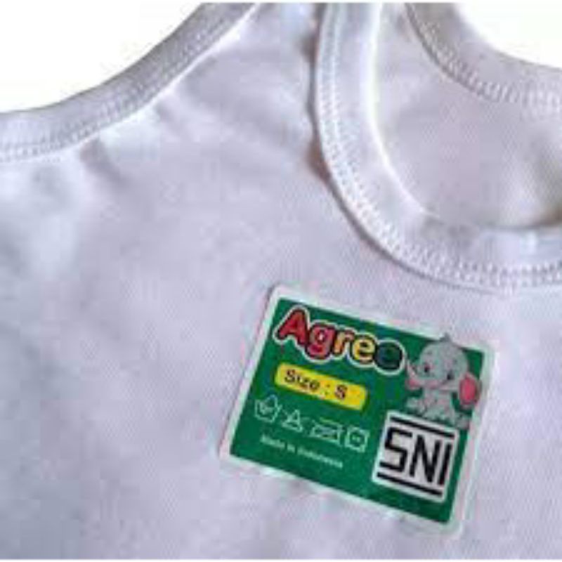 1 LUSIN SINGLET AGREE KIDS / KAOS DALAM AGREE KIDS