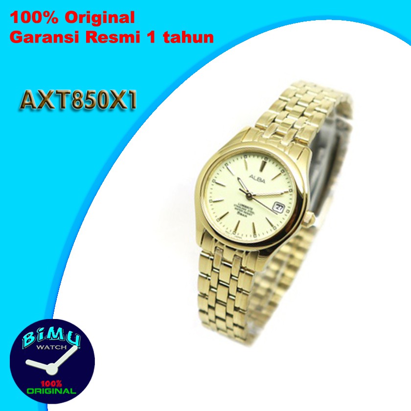 Jam Tangan Wanita AXT850 - Alba Ladies AXT850X1 Quartz Lumibrite Dial