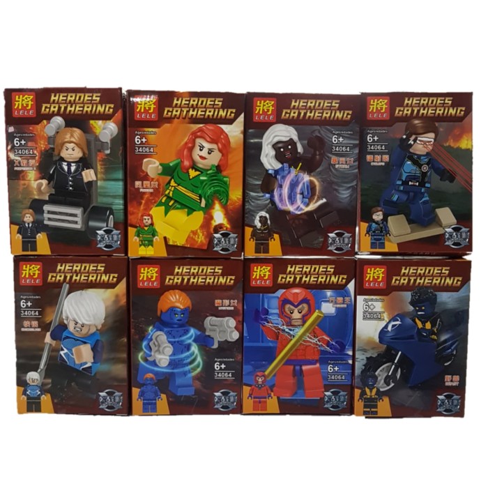 READY Bricks Lego Lele 34064 Minifigure Heroes Gathering TERBATAS