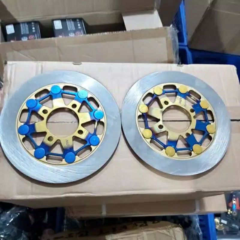 disk piringan cakram depan twotone nssn 220mm jupiter mx z z1 vega r scoopy beat vario xride mio dll