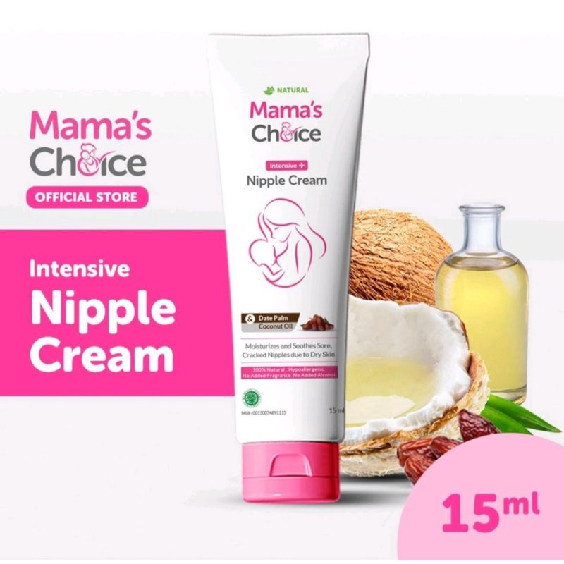 Mama's choice nipple cream 15ml || Exp April 2026