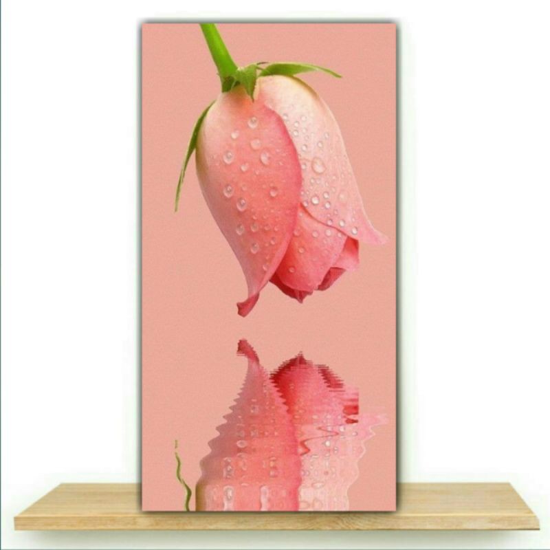 hiasan dinding bunga/hiasan ruangan/hiasan dinding