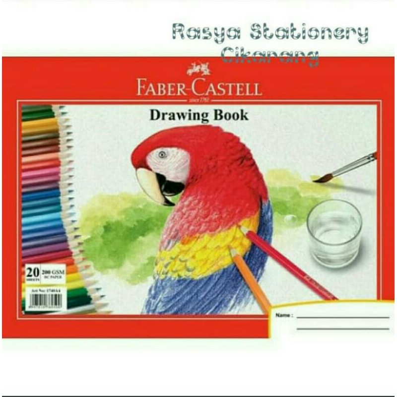 

Faber - Castell Drawing Book A4 parrot