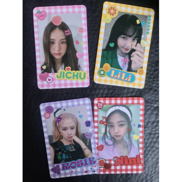 BLACKPINK YG BOX 8 " Spring Edition " Limited Photocard Jennie Jisoo Rose Lisa