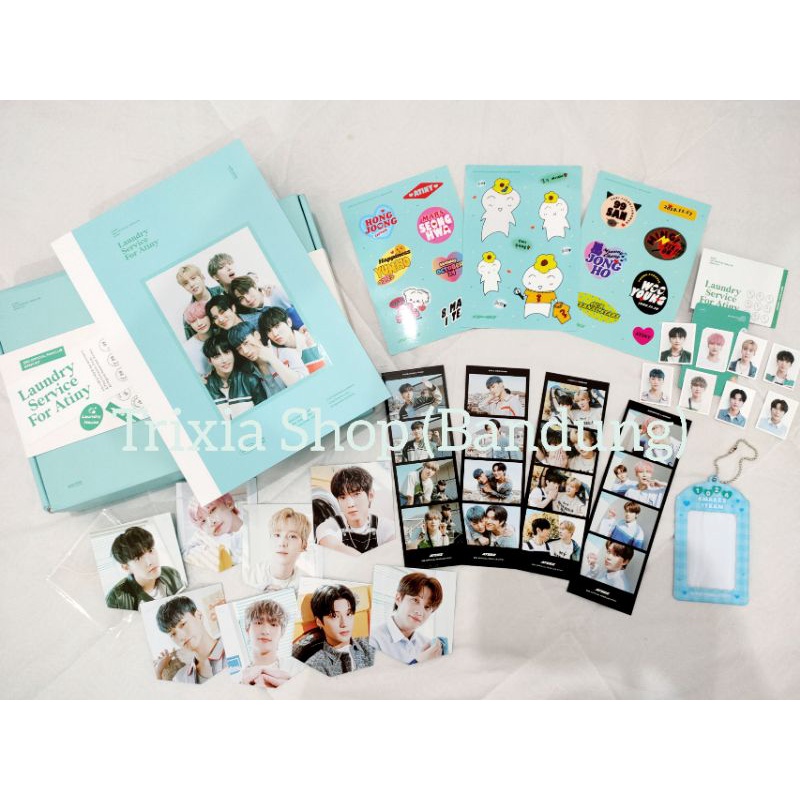 [ATZ] 3rd Fankit Ateez Sharing Laundry Service Garland Photobook Photocard