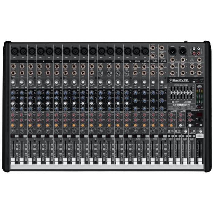 Mackie ProFX22 Pro FX 22 FX22 Pro-FX22 Audio Mixer Mixing Analog 22 st
