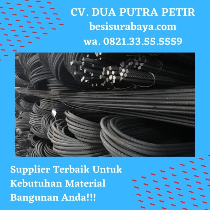 Besi Beton Ulir 16 mm Full SNI