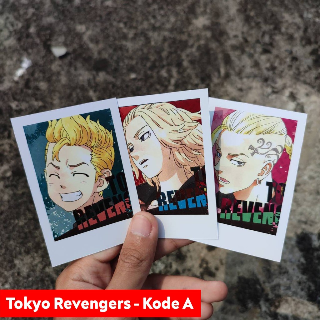 Pola Deco Mini Poster Anime Tokyo Revengers - Mikey Draken Takemichi Chifuyu Takashi Baji Kazutora