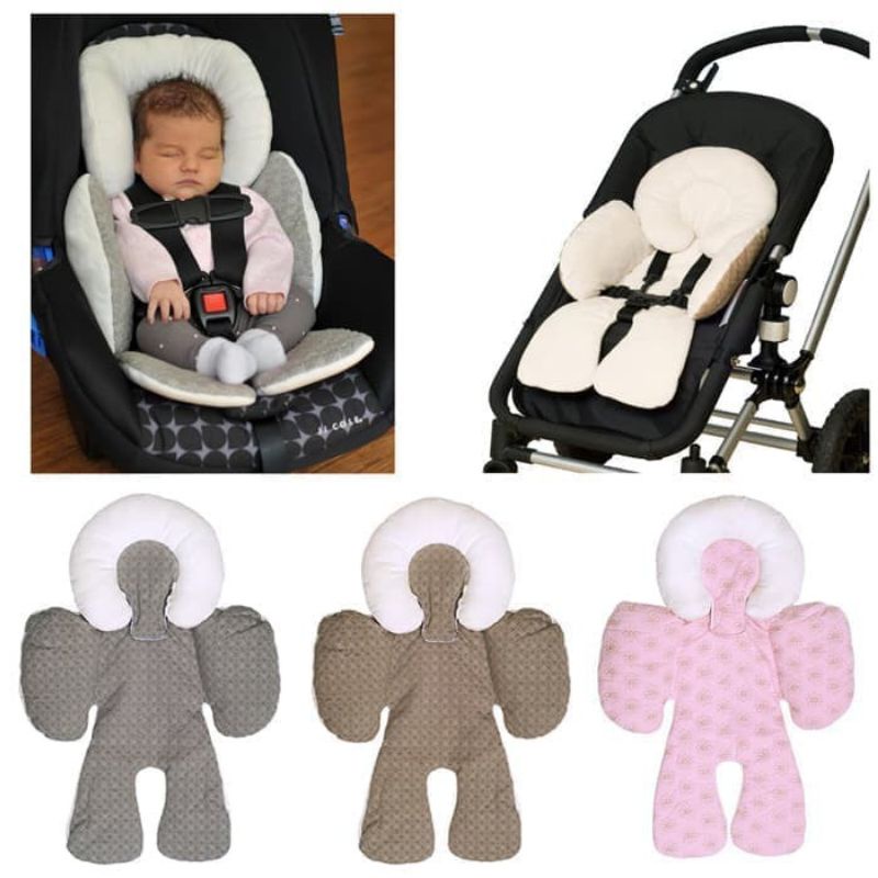 FREE Tas - JJ Cole Alas Stroller - Reversible Body Support Motif Pink - alas car seat bayi kasur