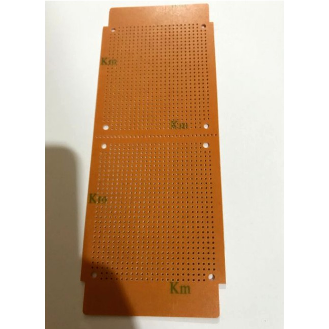 PCB IC isi 2 Bolong Papan Board circuit PCB002 18 x 7 cm
