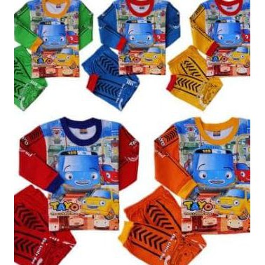 U4Vs Setelan Panjang Baju Tidur Atasan Piyama Tayo Typh012518 Gk3R