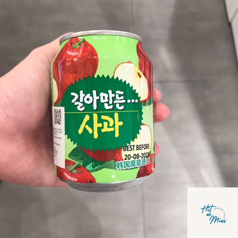 

Haitai Crushed Sacs Juice Korean Soft Drinks / Minuman Ringan Dari Korea ( Peach, Strawberry, Grape, Apple)