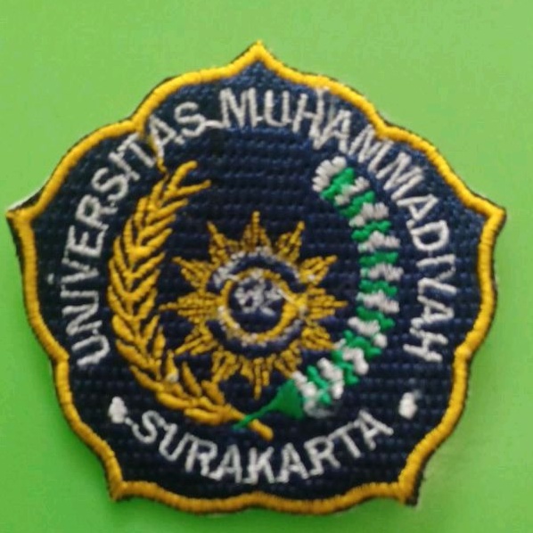 Jual Logo Ums Universitas Muhammadiyah Surakarta Warna Dasar Biru