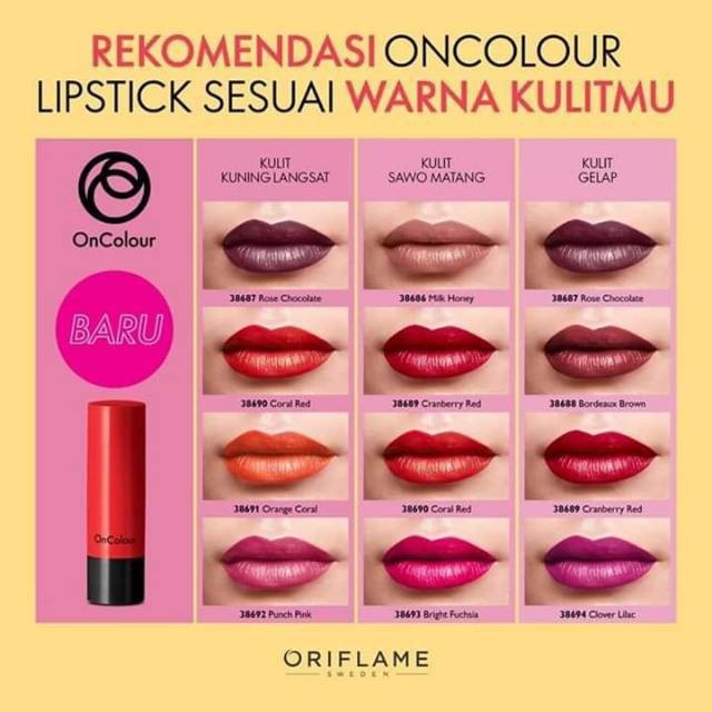 Oc cream lipstik