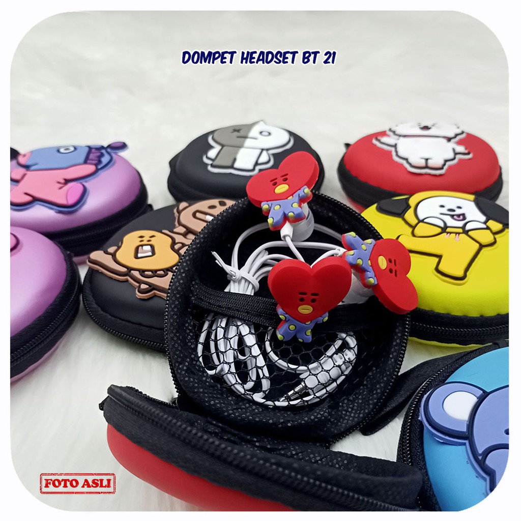 Dompet Headset / Dompet koin karakter