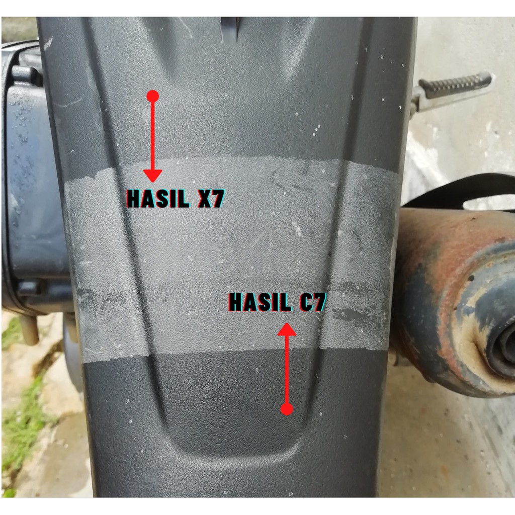 Penghitam Body Kasar Motor Semi Permanen by Mizu Shield C7-8