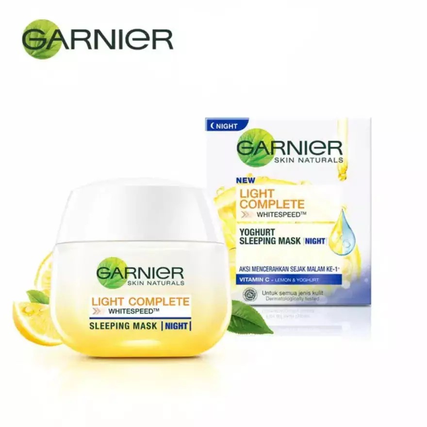 Garnier Light Complete White Speed (NIGHT) Yoghurt Sleeping Mask - 50 ml