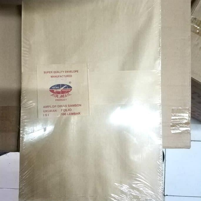 

Amplop Coklat Folio AirMail