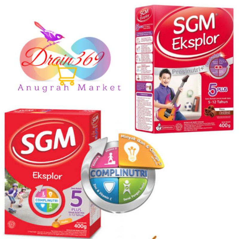 

SGM EKSPLOR 5+ 400gr