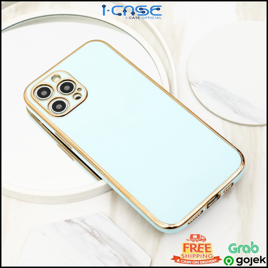 Soft Case 6d Plating Golden List Full Lens Cover (1) For iPhone 6 7 8 SE 7+ 8+ X XR XS 11 12 MINI PRO MAX