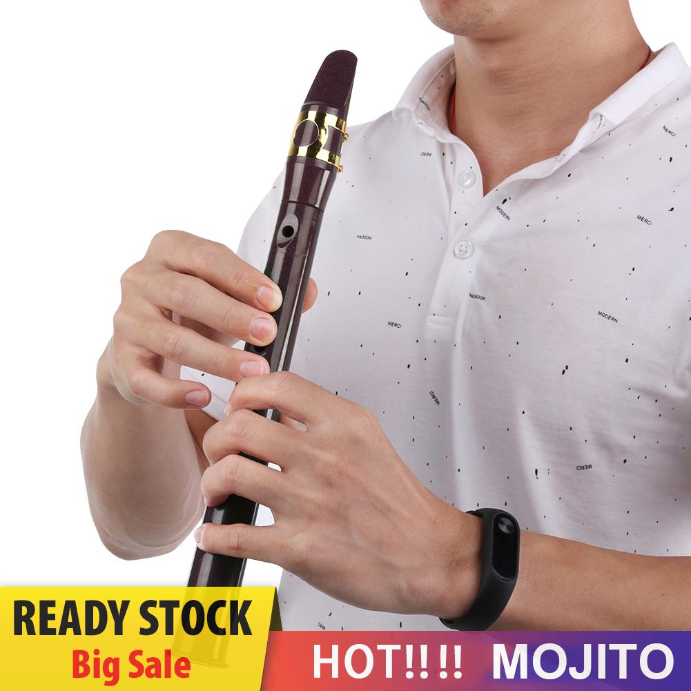 Saxophone Saku Mini 8 Lubang Dengan Alto Mouthpiece Ligature Reeds Jari