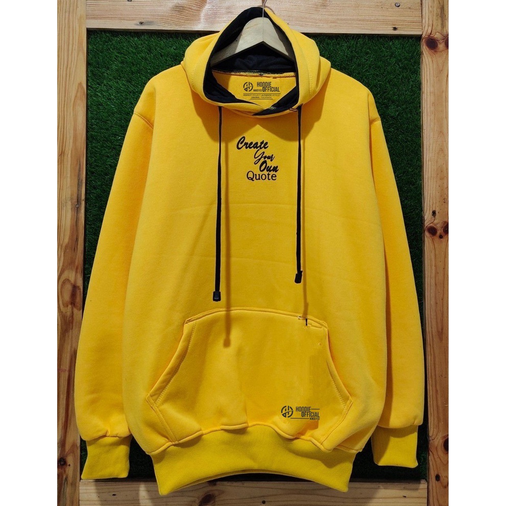 SWEATER HOODIE DISTRO KACHIOS PREMIUM ORIGINAL LOGO ONE PIECE PICT/SWEATER PRIA/SWEATER WANITA/Crem 