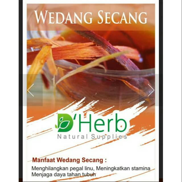 

D'herb wedang secang