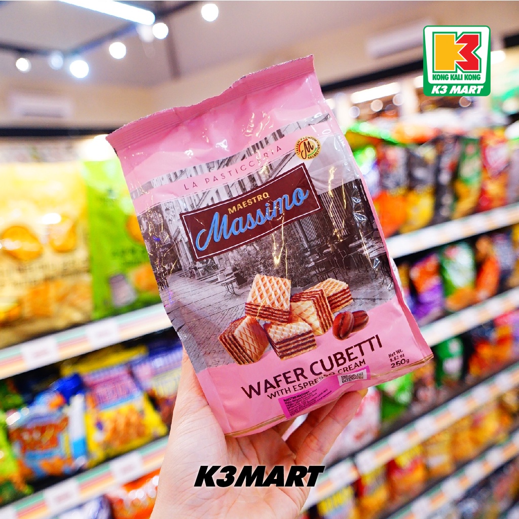 

Maestro Massimo Wafer Cubetti With Espresso Cream 250gr