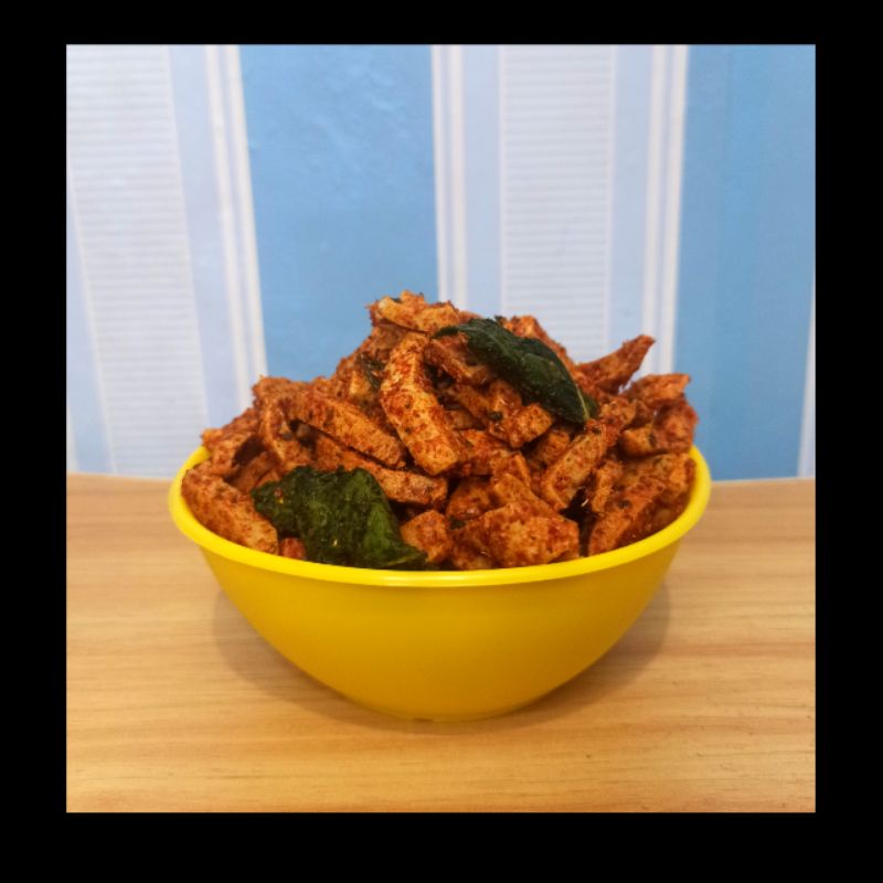 Basreng Kriuk Medok 500 gr (setengah kilo) Pedas Daun Jeruk/Pedas Asin/Original Termurah by BASRENG MEDOK-Pedas Daun Jeruk