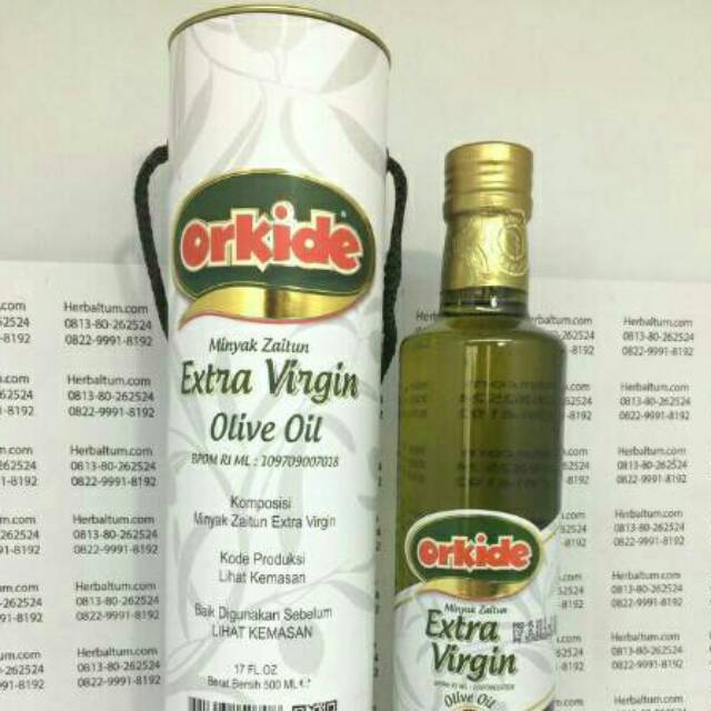 MINYAK ZAITUN extra virgin ORKIDE @500m