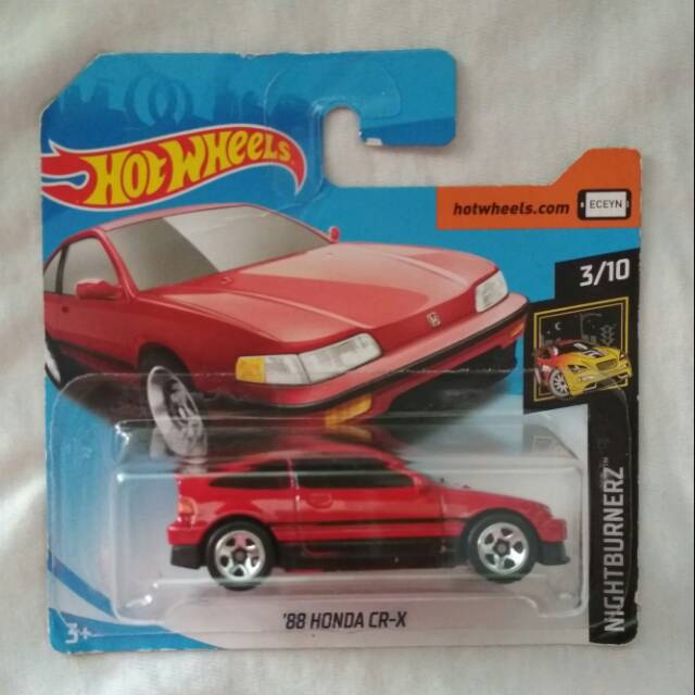 Hotwheels Honda 88 CRX merah shortcut