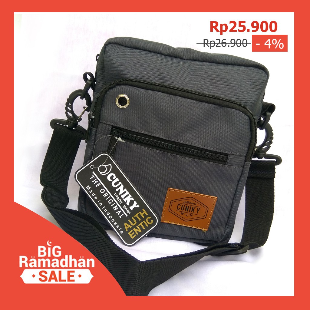 Best Seller Cuniky Tas Bahu Tas Sling bag Pria Termurah