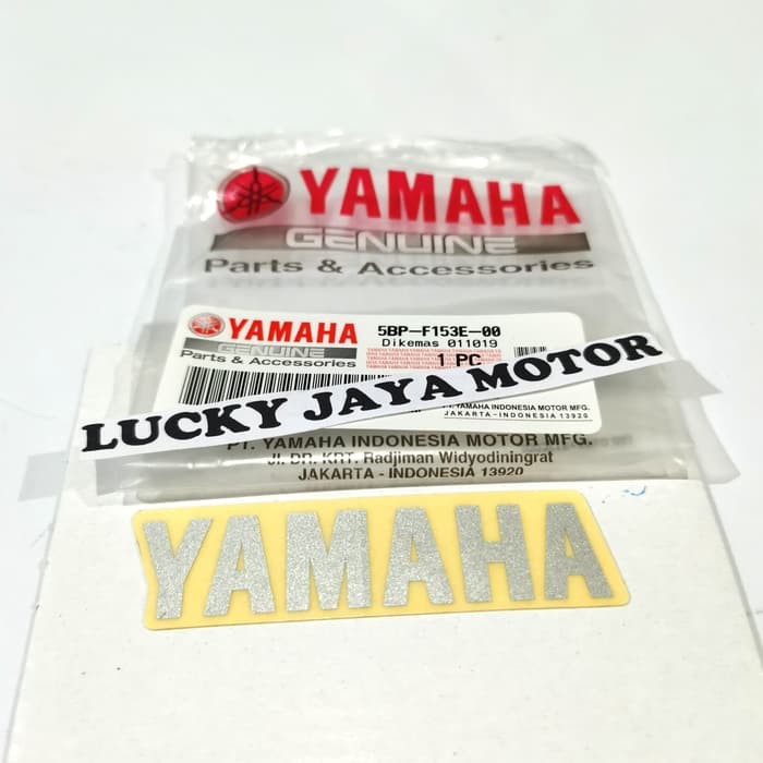 Emblem Stiker Yamaha Toolbox Tool box Rx king Rxking rxk 5BP-F153E-00-3
