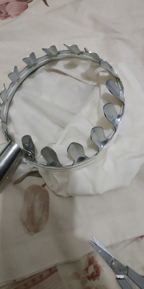 Alat Pemetik Buah Metal Fruit Picker Tanpa Tongkat